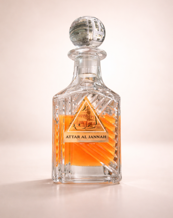 An enchanting oriental floral-oud perfume with amber and musk.