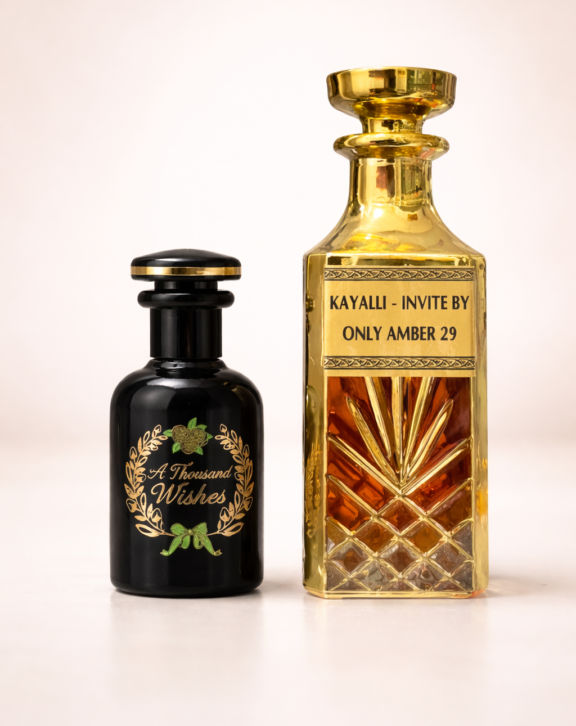 &nbsp; Warm amber, honey and oud — bold evening fragrance.